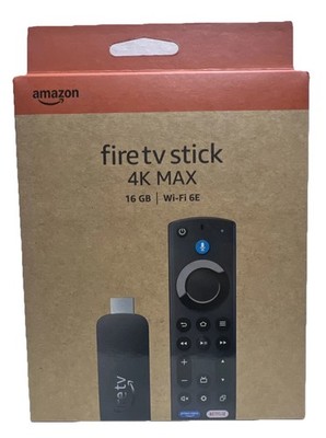 Amazon Fire TV Stick 4K Max 16GB streaming device, supports Wi-Fi