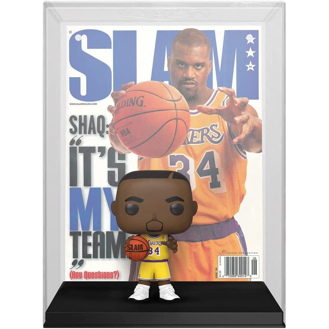 Funko Pop! NBA Cover: SLAM - Shaquille O'Neal | eBay