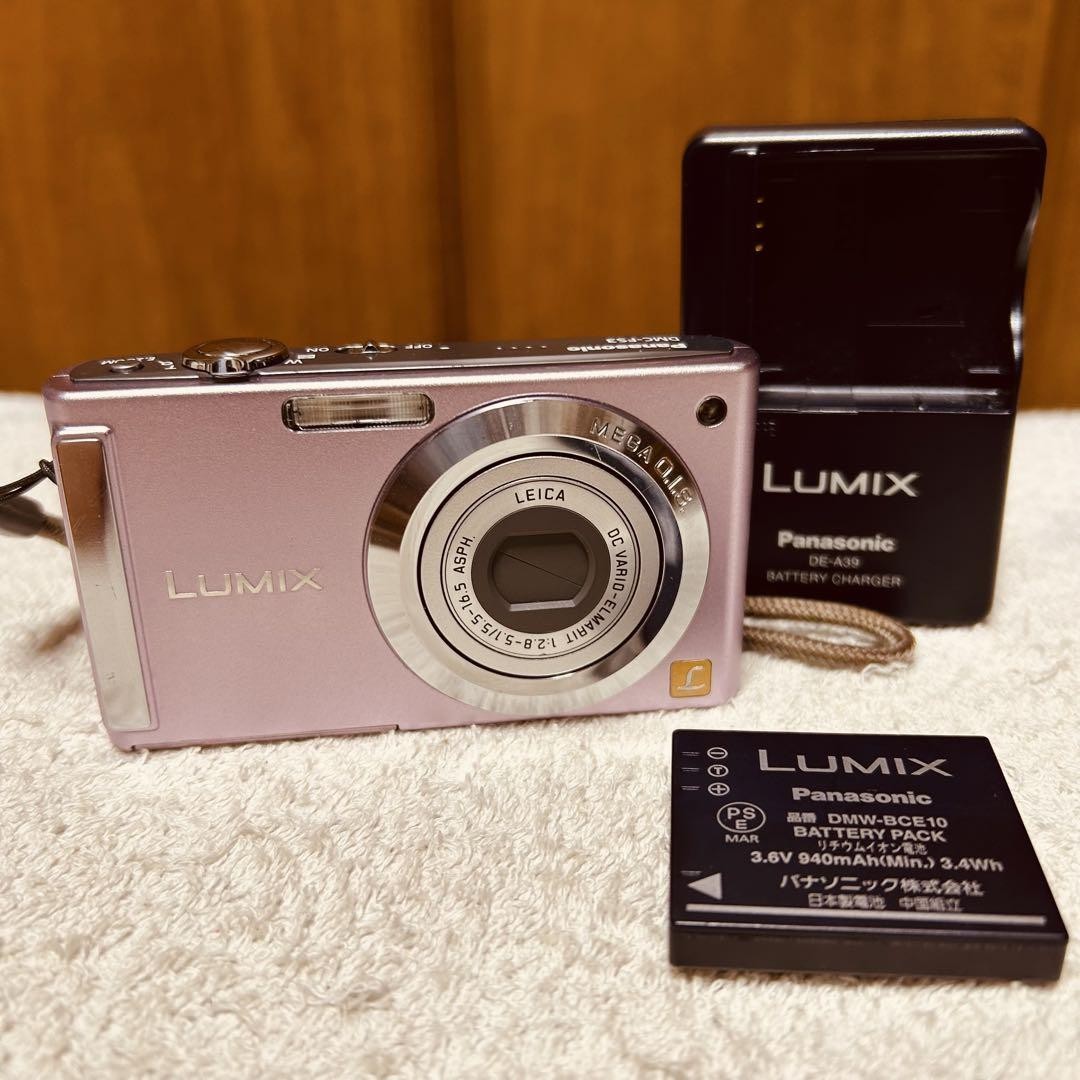 パナソニック LUMIX FS3 ピンク Panasonic コンデジ 概要 デジタル