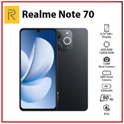 realme note70t スマートフォン4GB＋128GB realme Note 70T 4GB/128GB