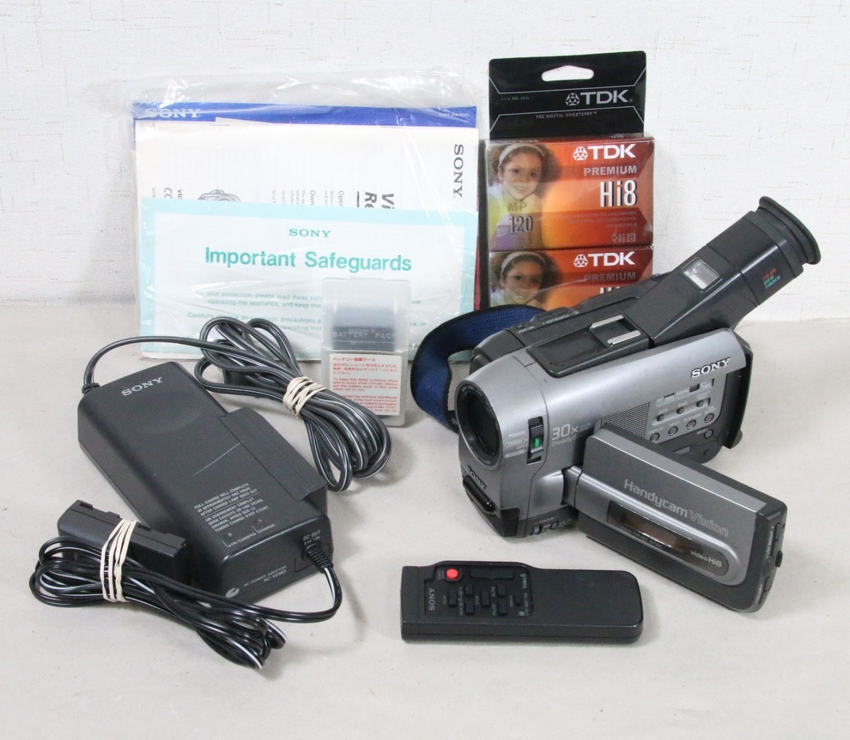 Sony Handycam CCD-TRV82 Hi-8 Analog Camcorder for sale online | eBay