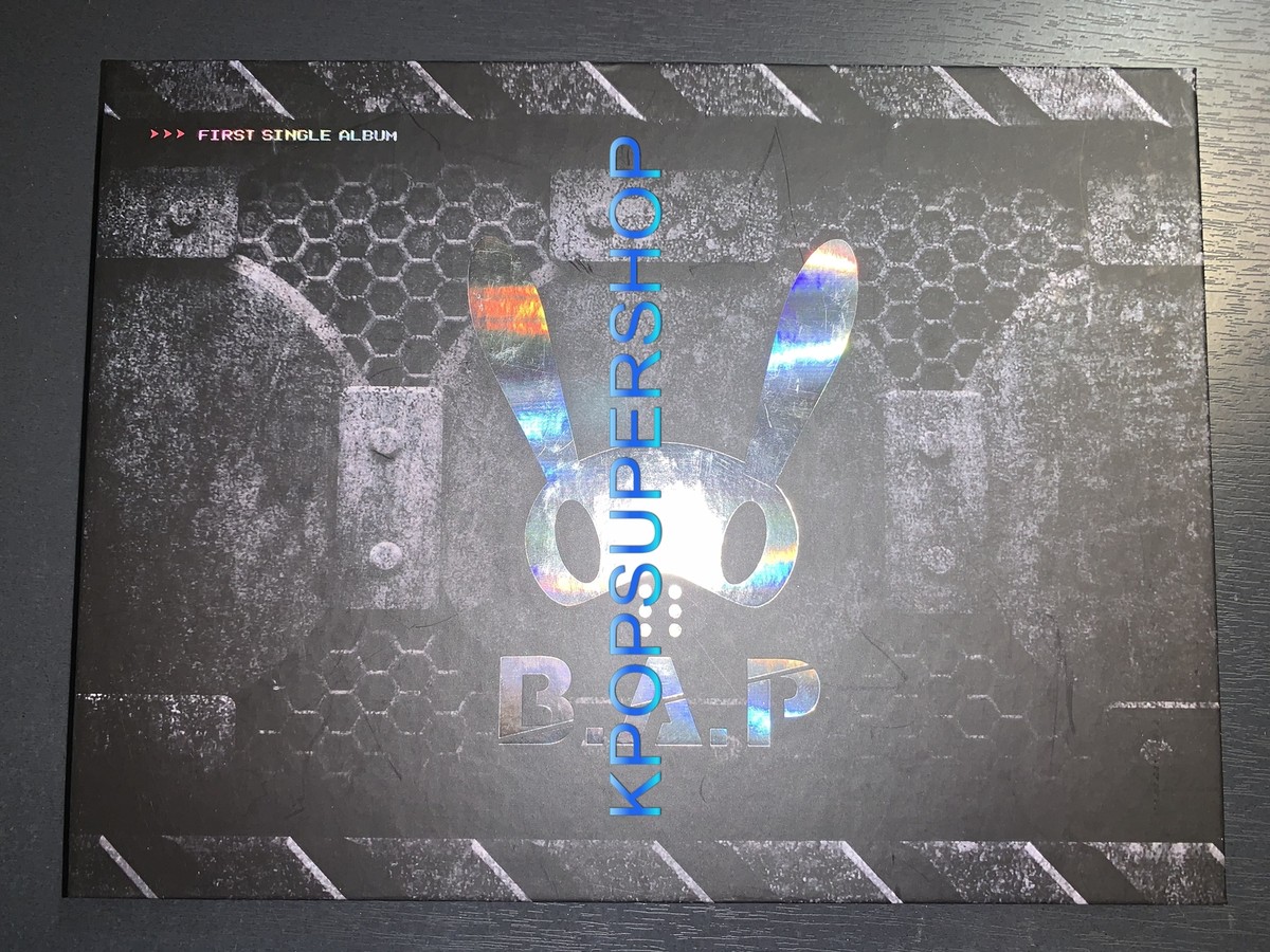 B.A.P 1st Single Album Warrior Autographed Signed CD Photobook