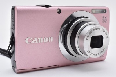 Canon PowerShot A2400 IS Compact Digital Camera pink English