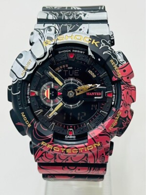 CASIO G-SHOCK ONE PIECE Collaboration GA-110JOP-1A4JR Japan Anime