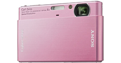 Sony Cybershot DSC- T77 10.1MP Digital Camera 4x Optical Zoom - 90