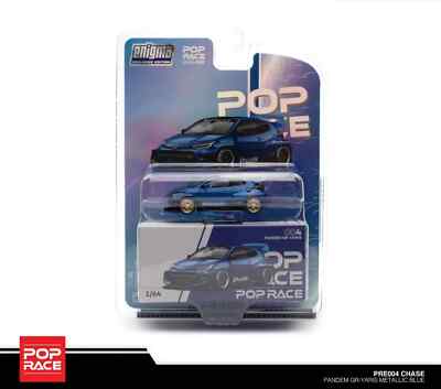 CHASE CAR - Pop Race x Enigma - Pandem GR Yaris - Metallic Blue