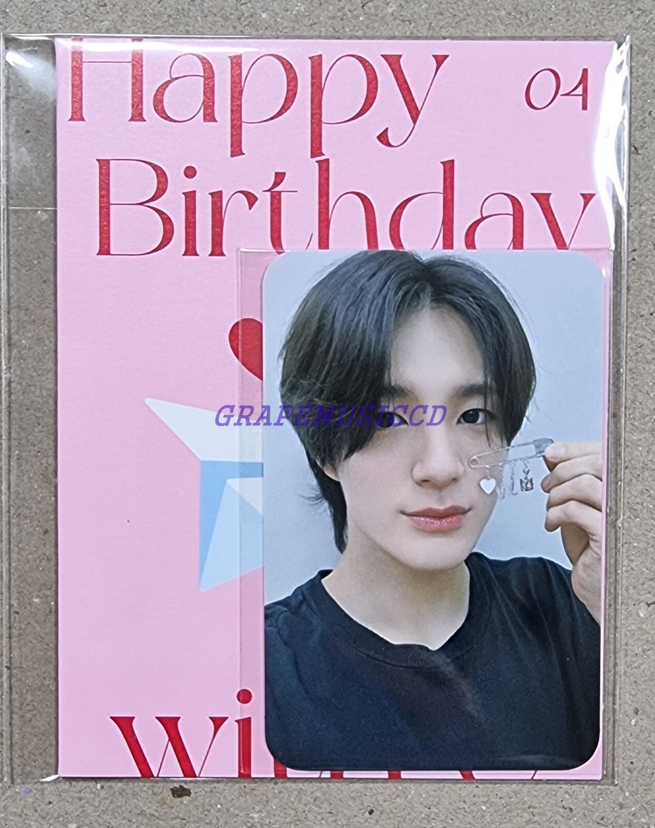 JENO NCT DREAM SMTOWN OFFICIAL MD 2023 ARTIST BIRTHDAY CARD +