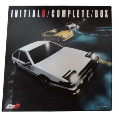 INITIAL D Laserdisc COMPLETE BOX 7LD set Japanese anime With