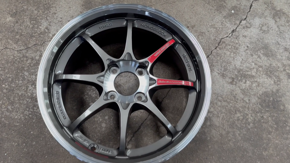 15x7J Rays TE37 AOW CE28 SL Club Racer Flow Formed 4x100 (4 Wheel