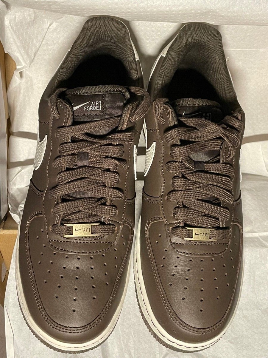 Size 8.5 - Nike Air Force 1 '07 Craft Dark Chocolate 2021