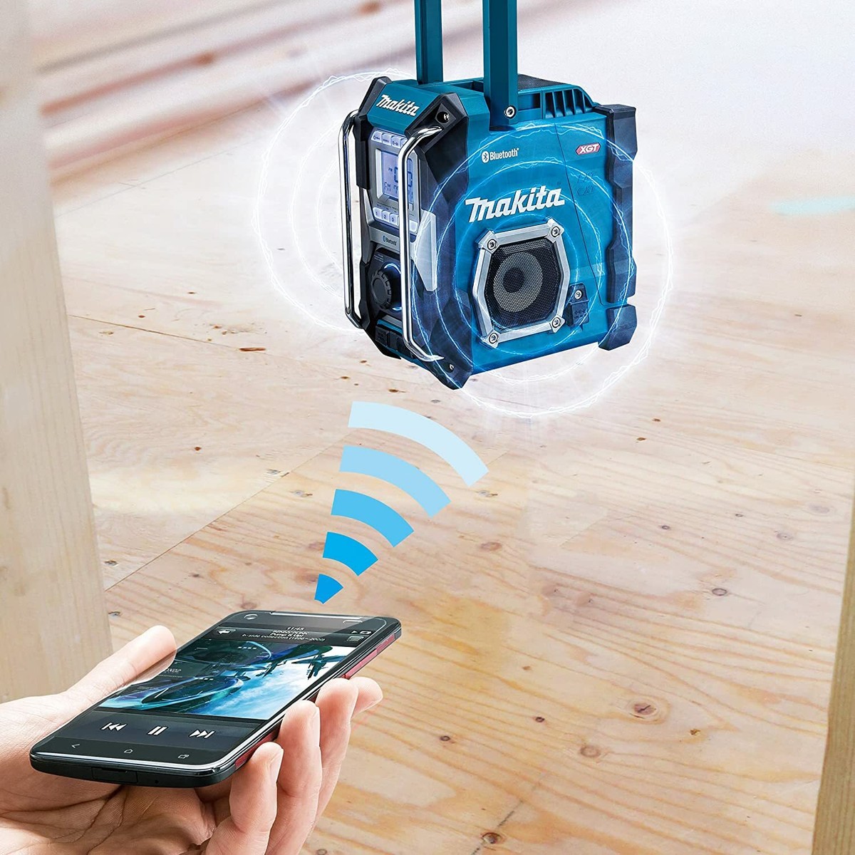 Makita 10.8~40V Wireless Speaker Radio MR002GZ Bluetooth Linked