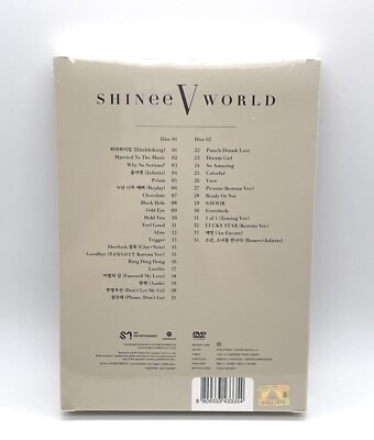 SHINee World V in Seoul DVD New sealed RARE | eBay