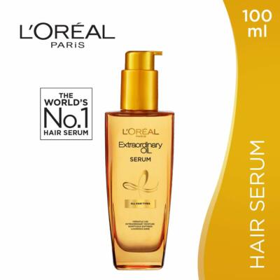 L'Oreal Paris Extraordinary Oil Hair Serum for Women and Men, 100