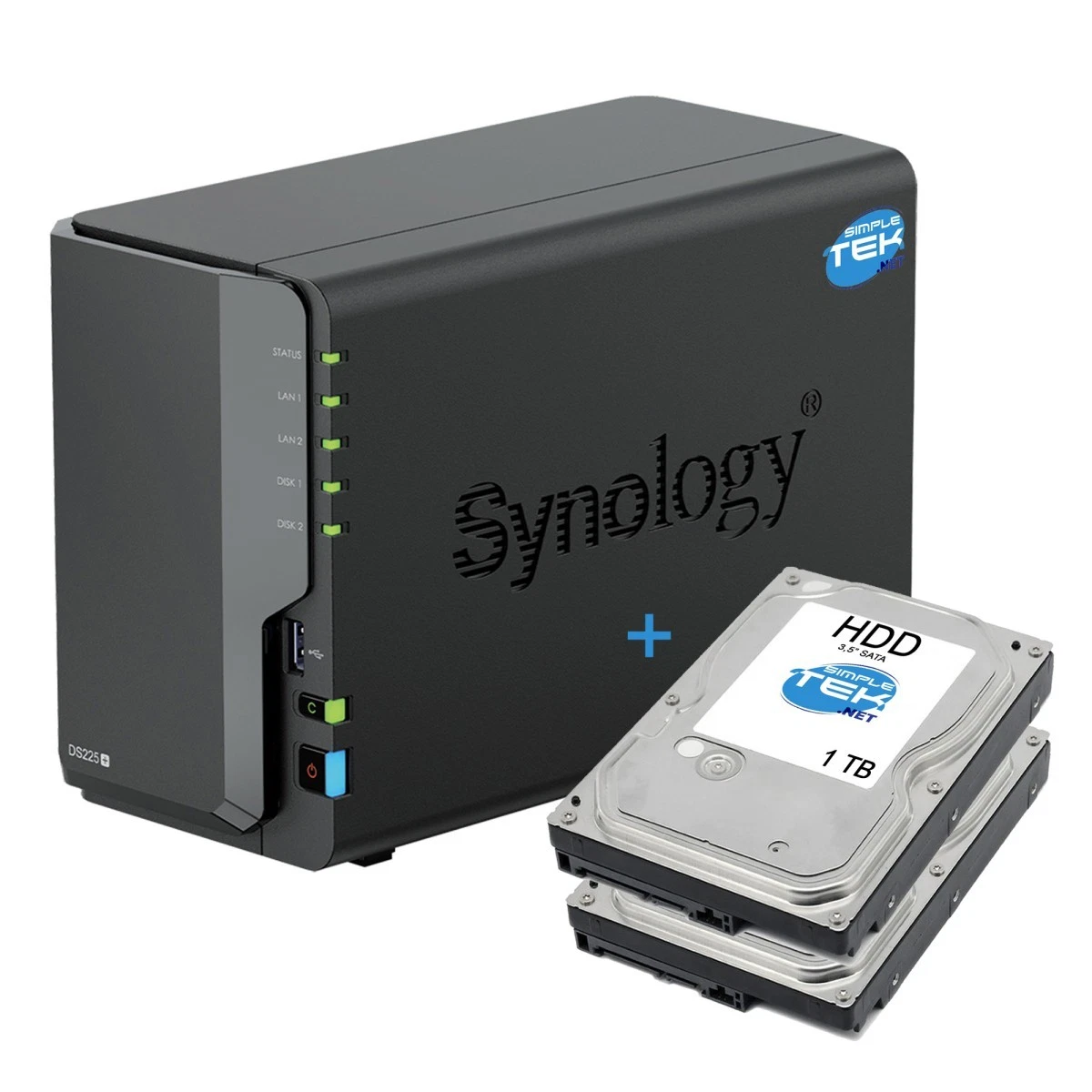Synology 2TB Storage Capacity Hard Drives (HDD, SSD & NAS) for