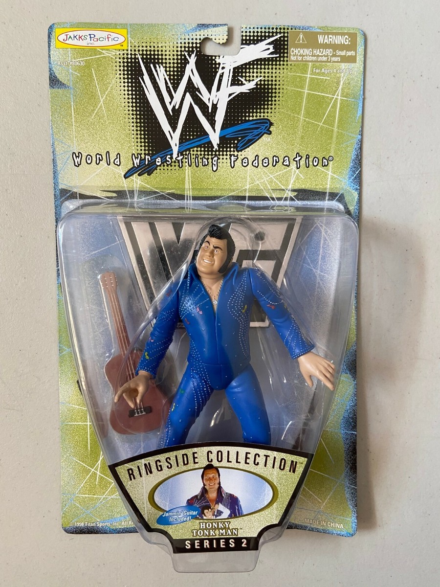 WWF Jakks Pacific BCA Series Honky Tonk Man HTM Wrestling Figure