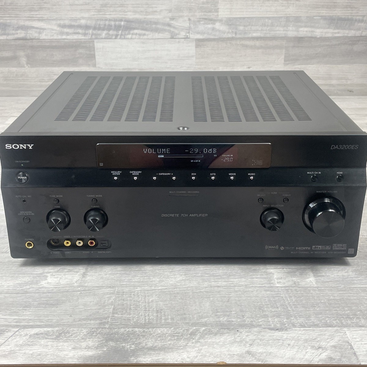 Sony DA3200ES STR-DA3200ES Multi Channel AV Receiver | eBay
