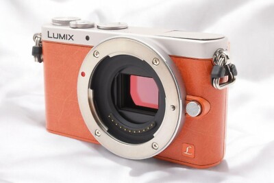 Panasonic LUMIX DMC-GM1 Mirrorless Digital Camera Orange body w