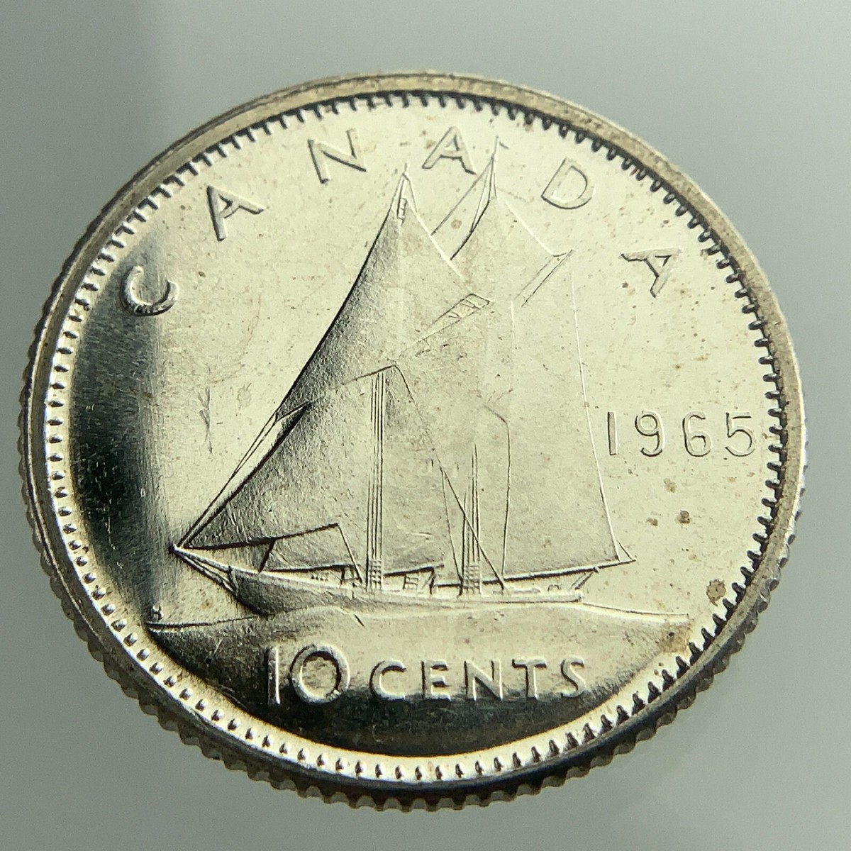 1965 Canada 10 Cents Dime KM# 61 Uncirculated Coin CC763 | eBay