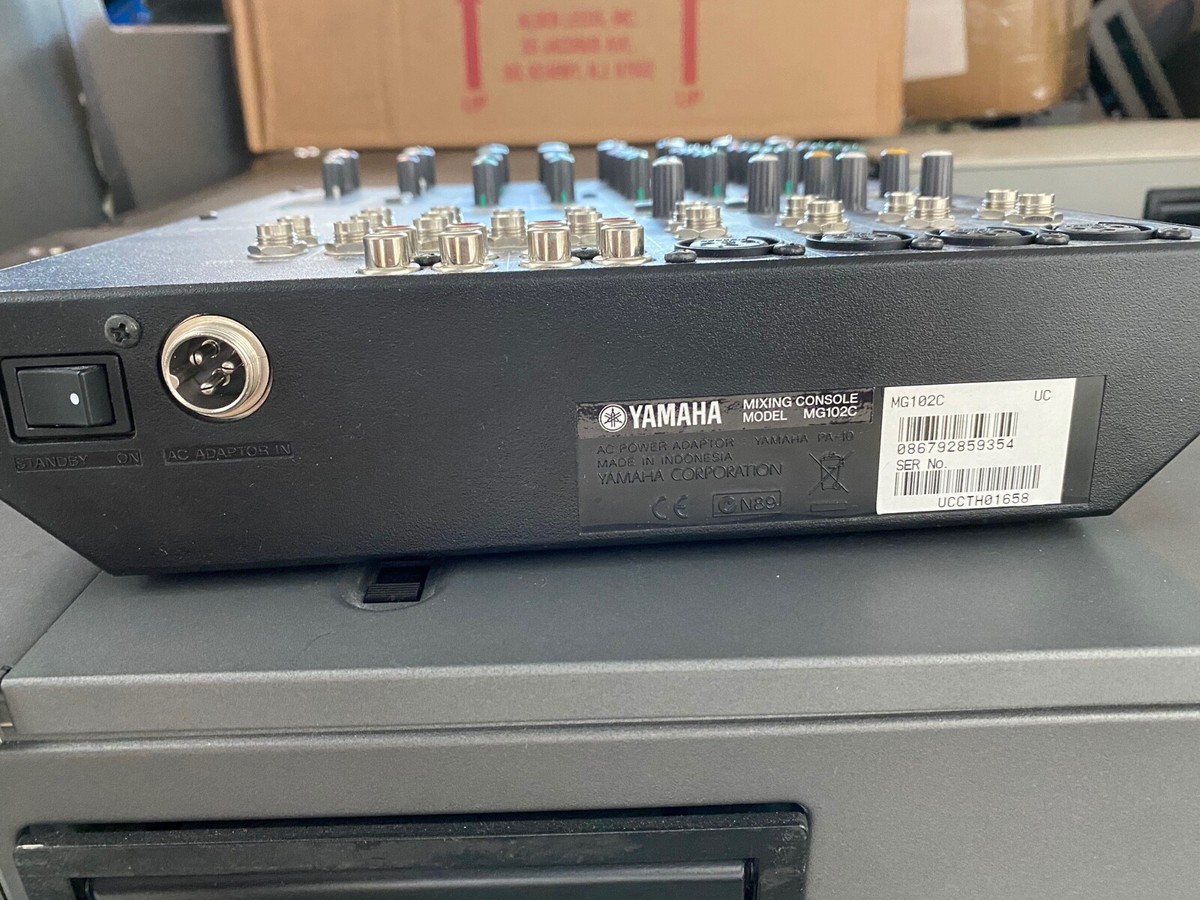 Yamaha MG102C 10-Channel Analog Mixer | eBay