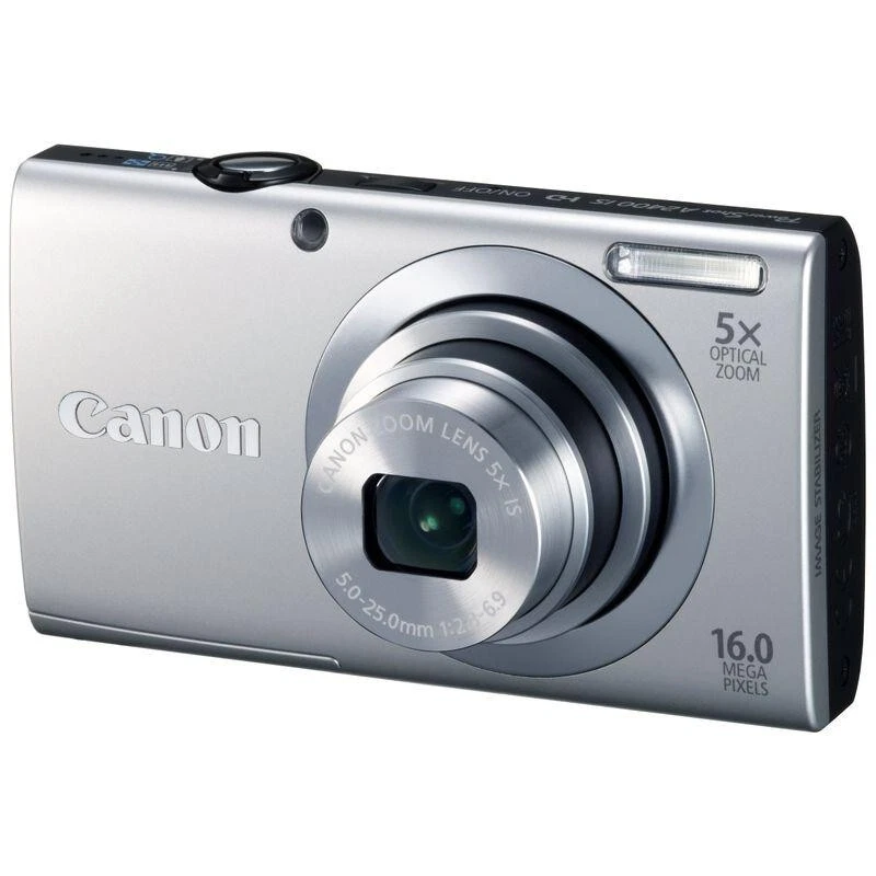 Canon PowerShot A2400 IS 16.0MP Digital Camera - Blue for sale