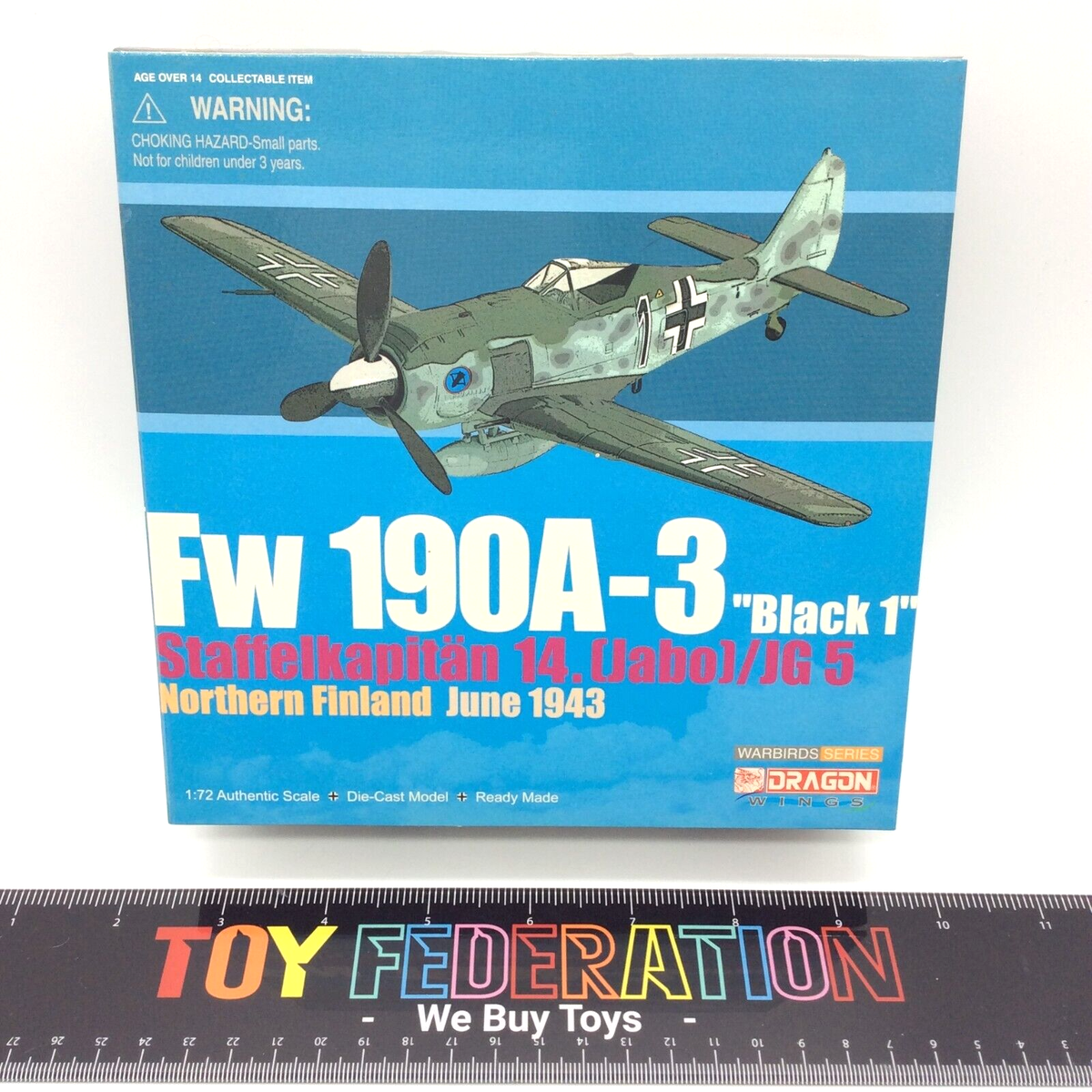 Dragon Wings 50054 1:72 Die-Cast Plane FW 190A-3 
