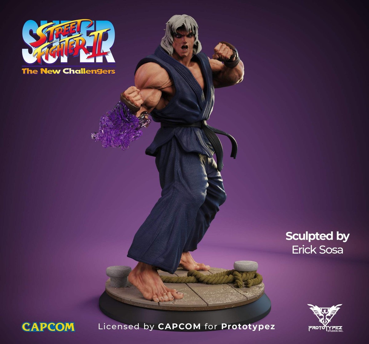 PROTOTYPEZ Street Fighter 2 Violent Ken Masters ¼ Quarter Scale
