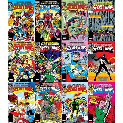 MSH Secret Wars (1984) #1 2 3 4 5 6 7 8 9 10 11 12 Marvel