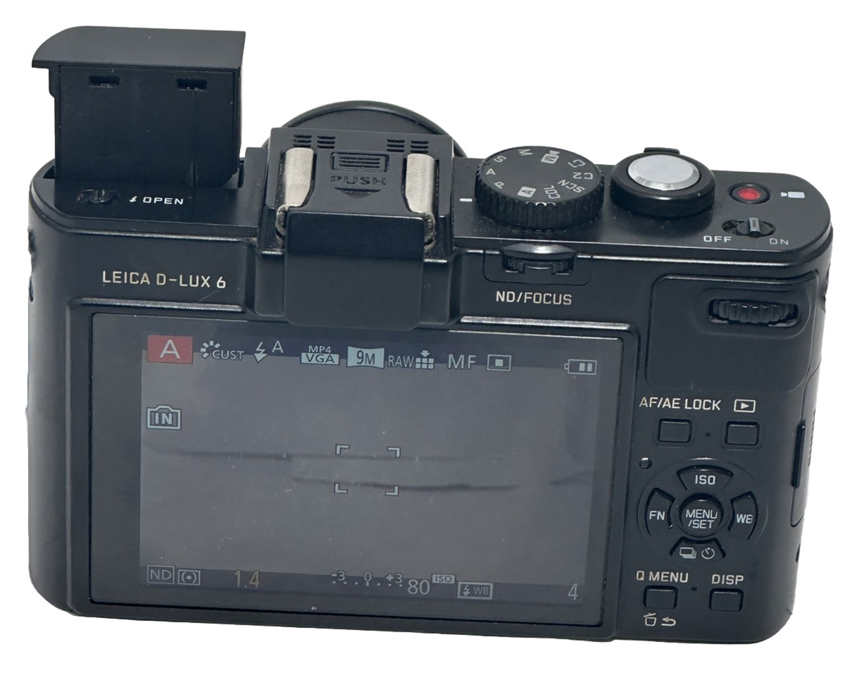 Leica D-LUX6 Digital Camera - black(Damaged) for Part Only) | eBay