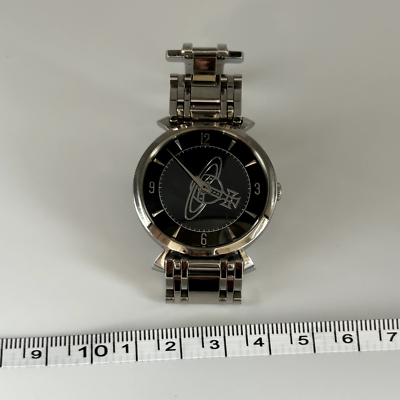 Vivienne Westwood Classic Ladies Watch VW-7043 Silver Black Used