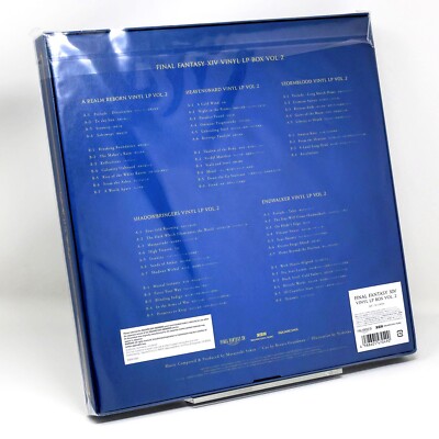 Final Fantasy XIV Vinyl Record LP Box Set Vol. 2 VGM Soundtrack FF