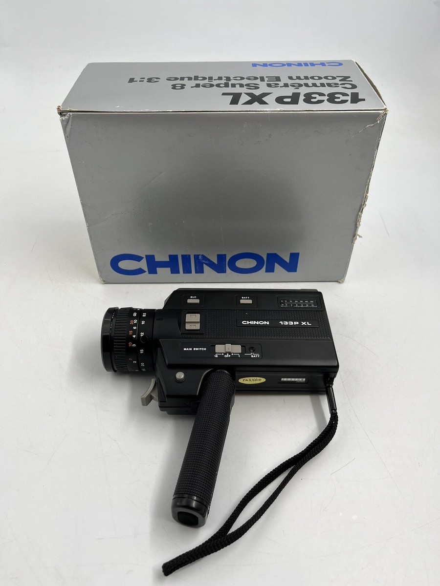 Vintage Chinon Super 8 Camera 133P XL with Box Untested/Corroded