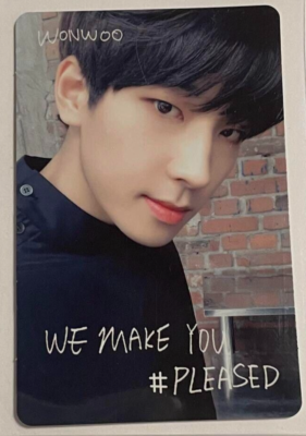 SEVENTEEN WONWOO 2018 JAPAN WE MAKE YOU Limited Edition B #PLEASED