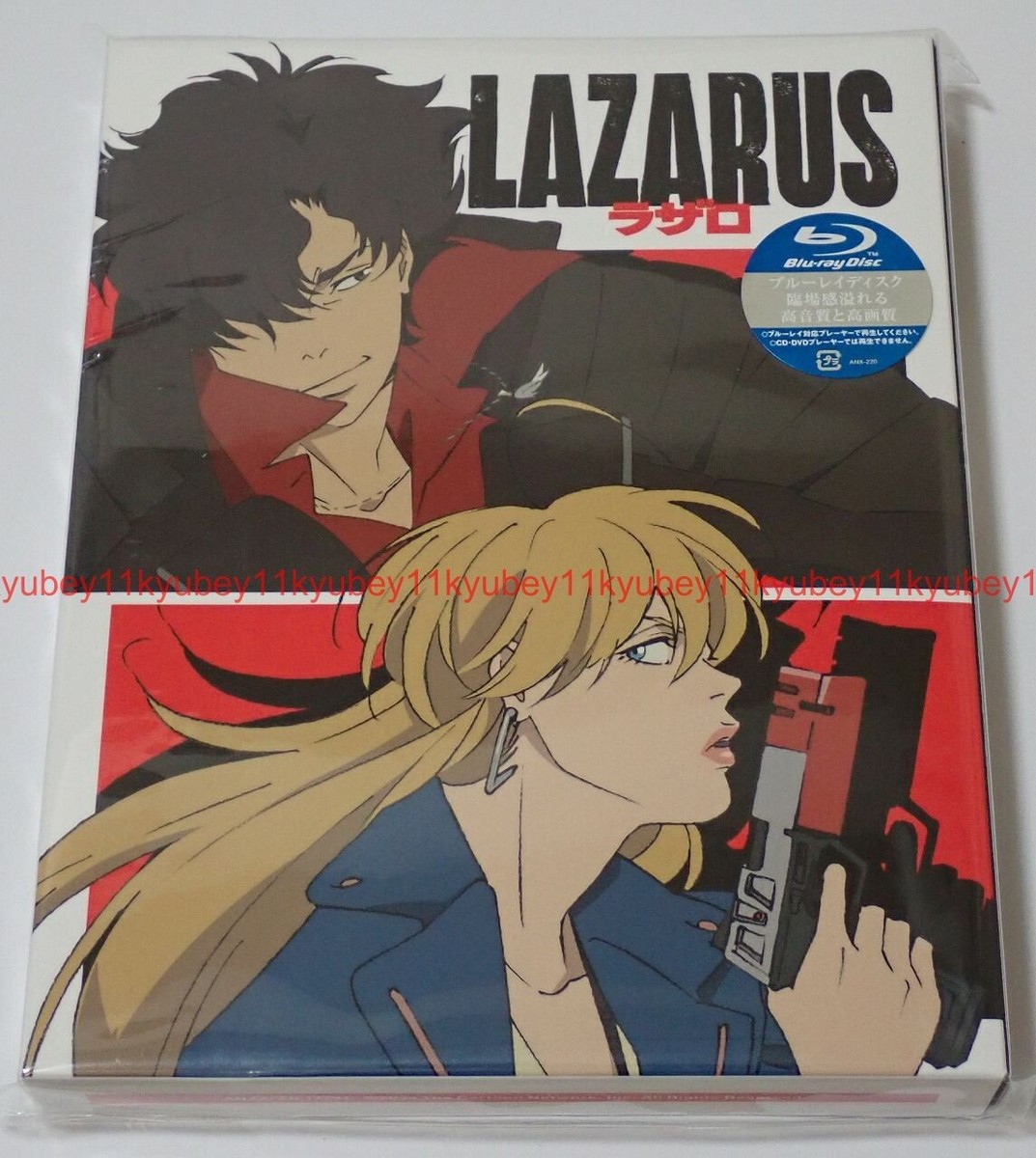 New LAZARUS Vol.1 First Limited Edition Blu-ray Booklet Japan
