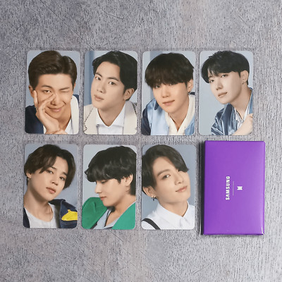 BTS Samsung Galaxy S20+ Official Photo Card 7 Member Full Set | eBay