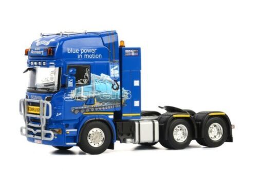 WSI 01-3681 Scania Highline 8x4 Truck with 4-axle low loader