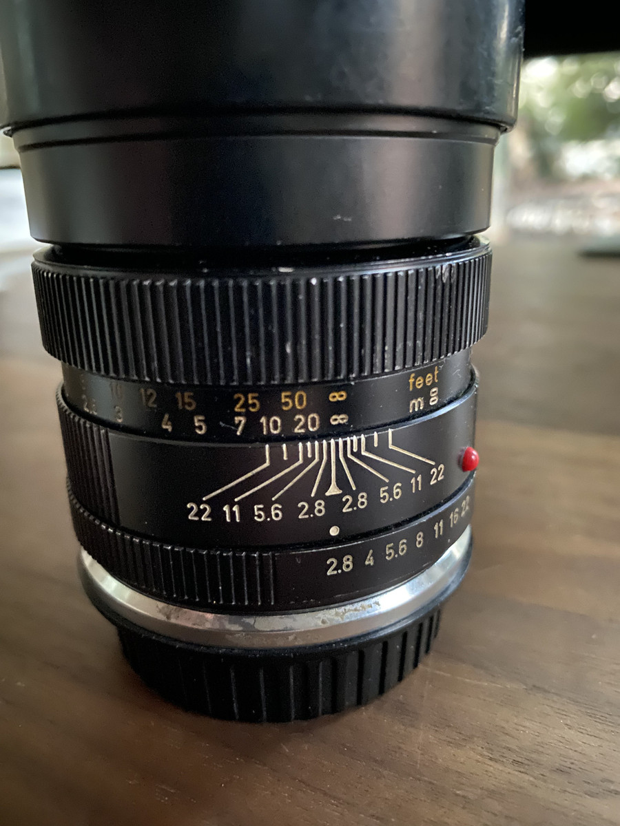 Leica Leitz Wetzlar Elmarit-R 90mm F2.8 2 Cam for Leica R Lens