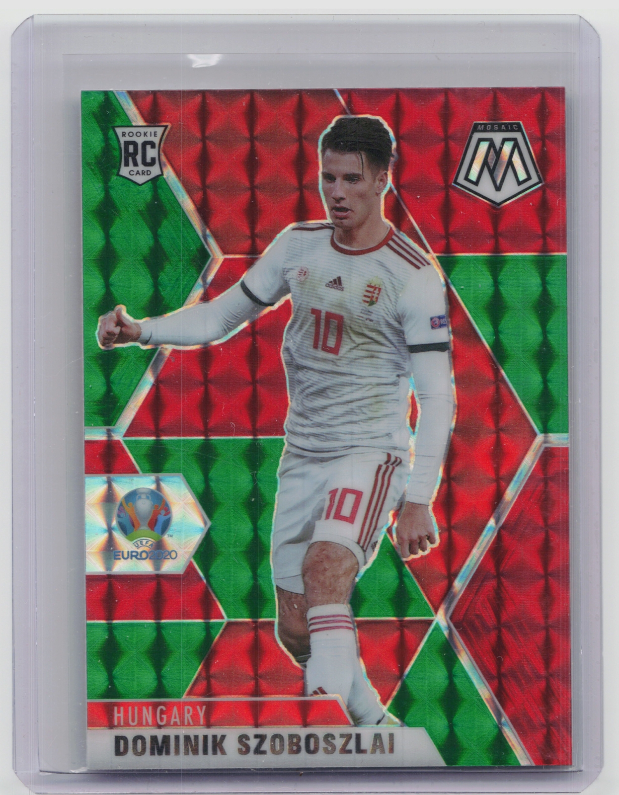 Dominik Szoboszlai 2020 Mosaic Euro #49 Choice Red & Green Price