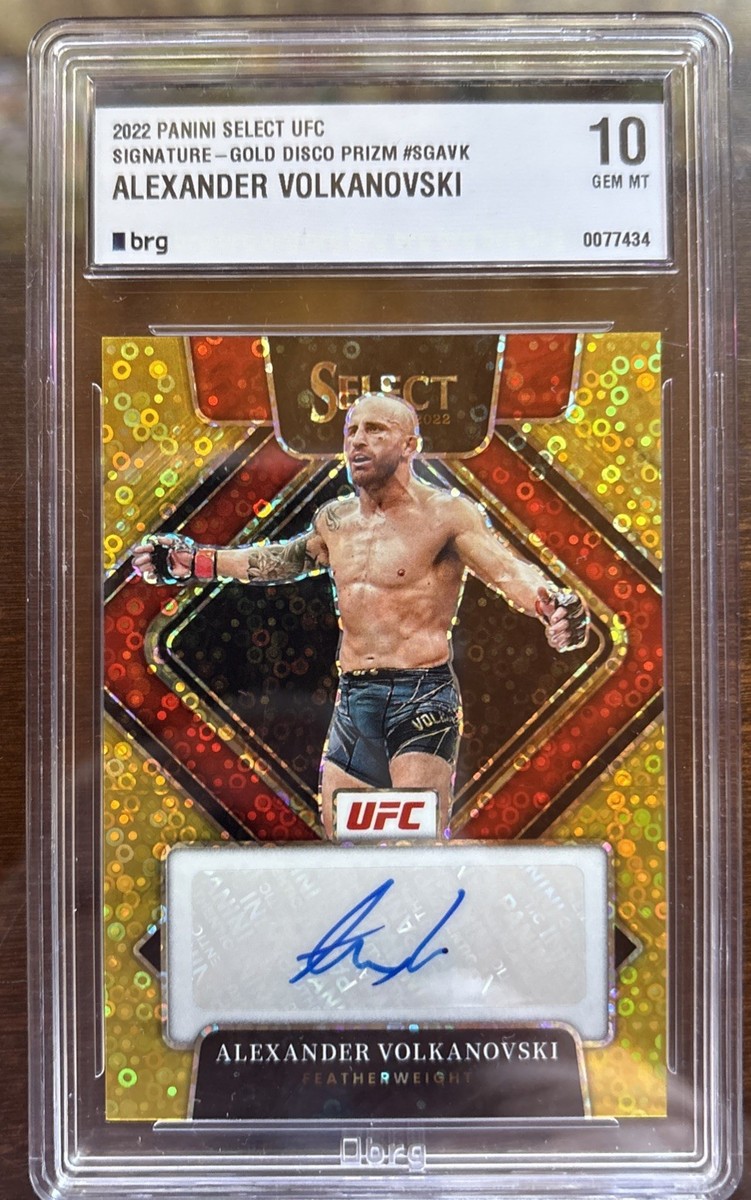 UFC 王者 アレクサンダー・ヴォルカノフスキー ゴールドカード psa10
