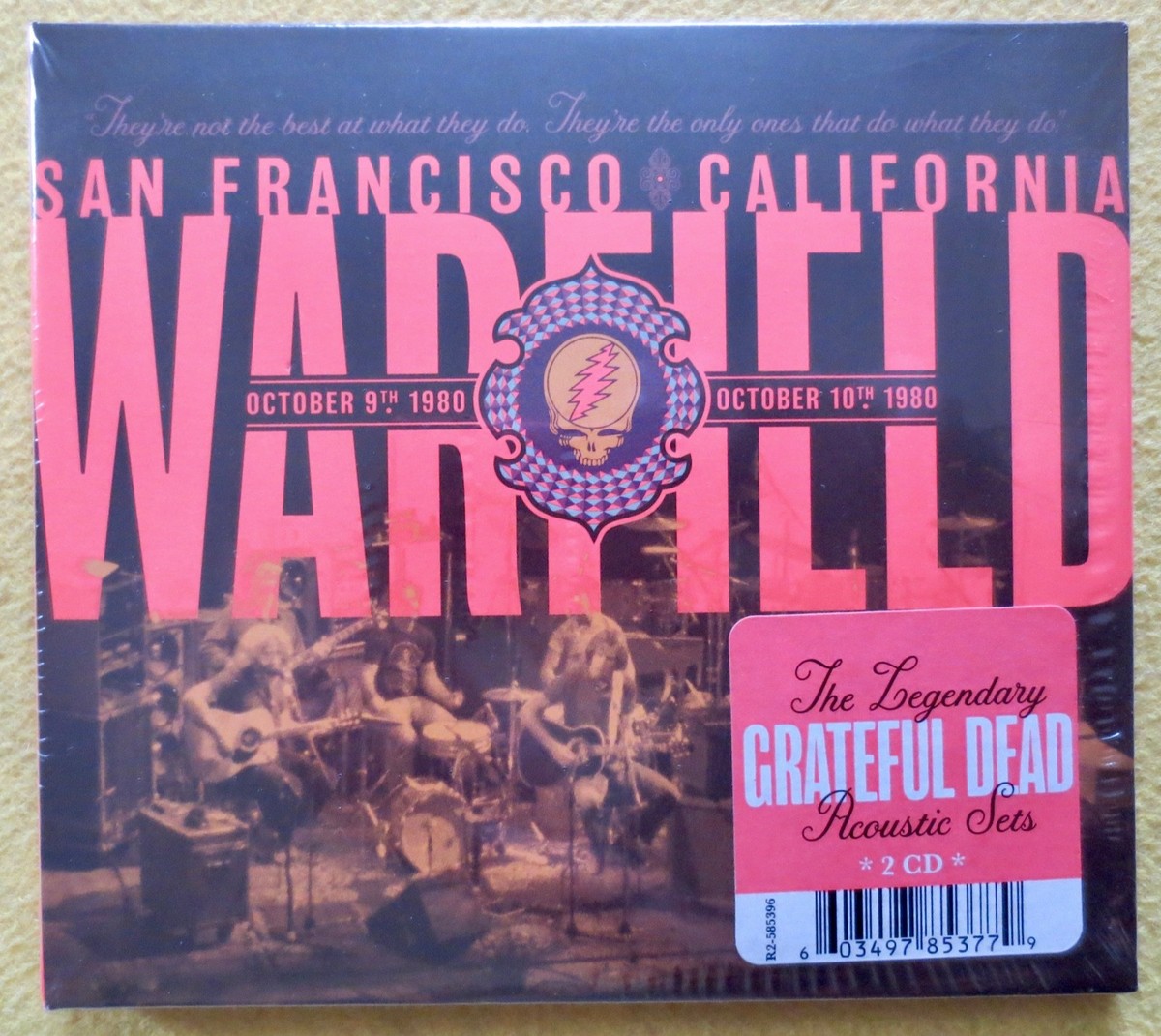 Grateful Dead Warfield 1980 2cd Set Record Day 2019 RSD Plus