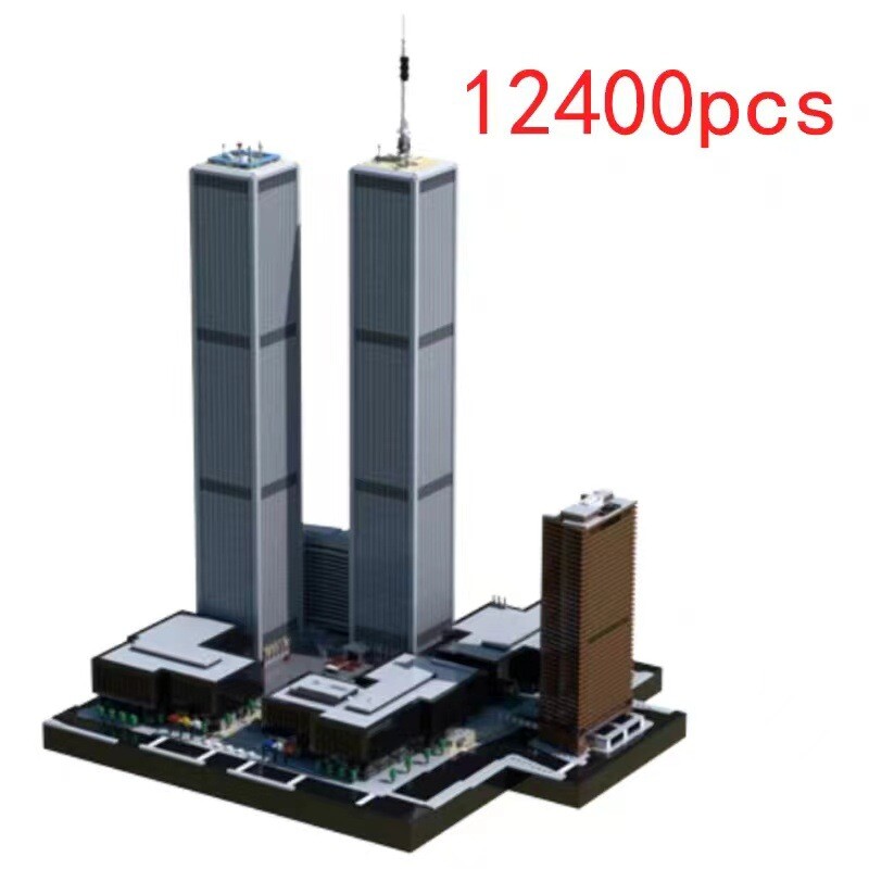 MOC-156123 World Trade Center Model 1:650 Building Blocks Set