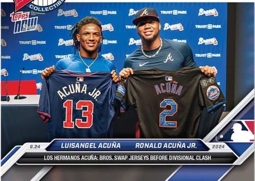 2023 TOPPS NOW #OS-17 RONALD ACUNA JR. - NL MVP AWARD WINNERS | eBay