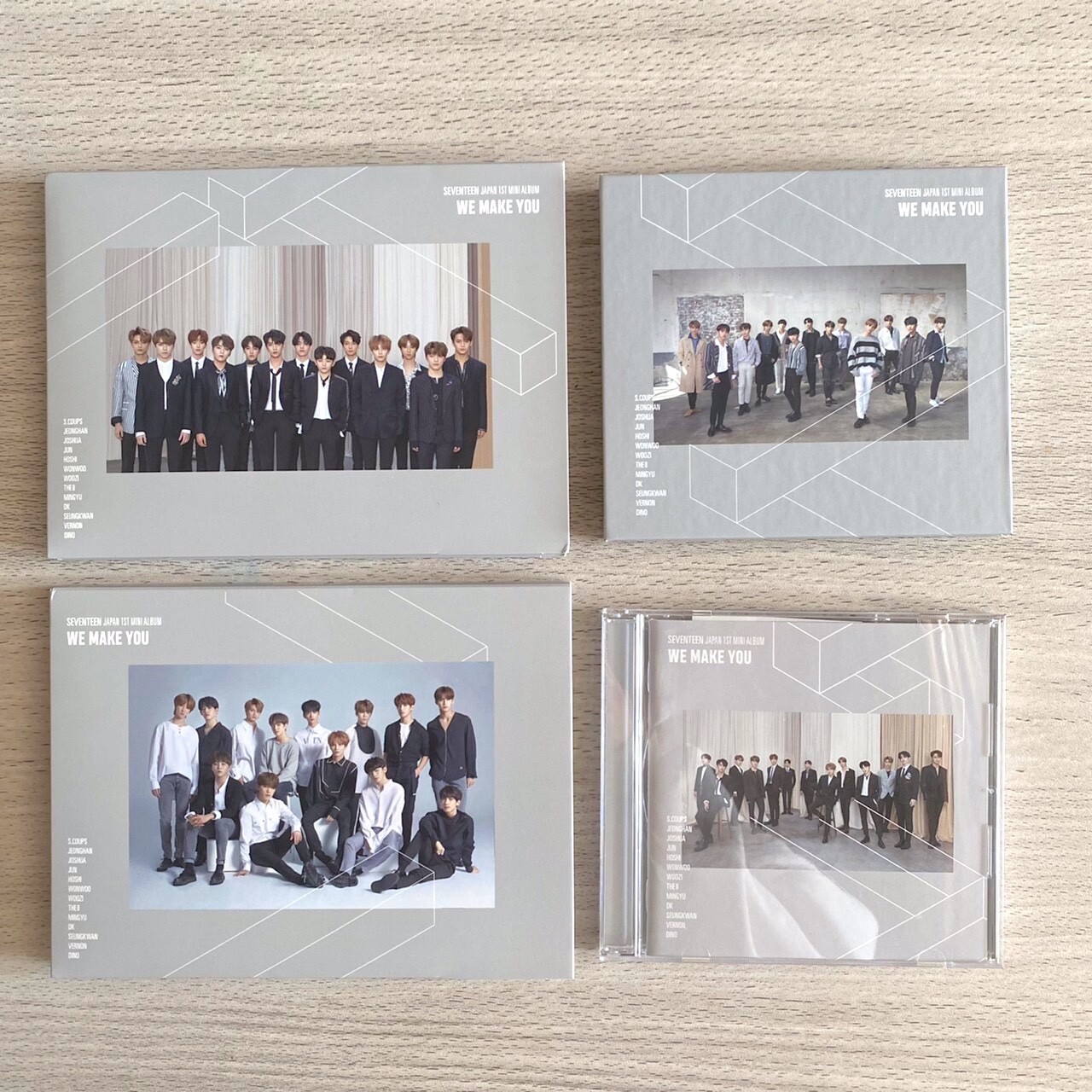 seventeen we make you carat盤 ウォヌ seventeen we make you ウォヌ