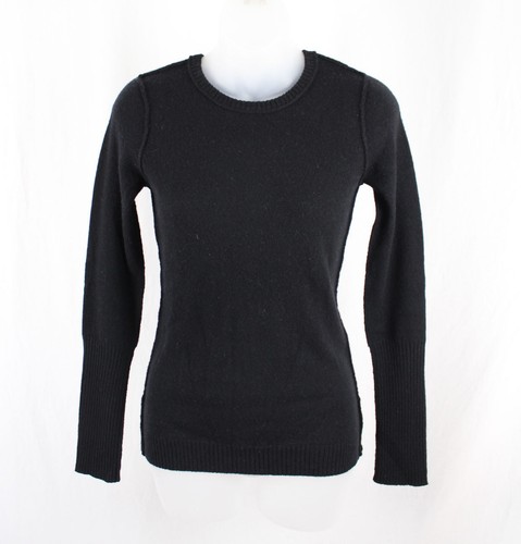 Vintage Gucci 100% Cashmere 80s Geometric Turtleneck Black