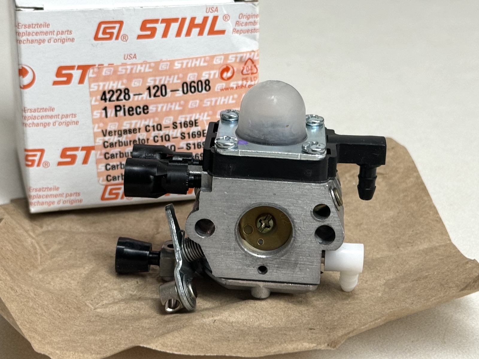 STIHL OEM ZAMA CARBURETOR 4228 120 0608 / 4228 120 0615 HS45 HS 45