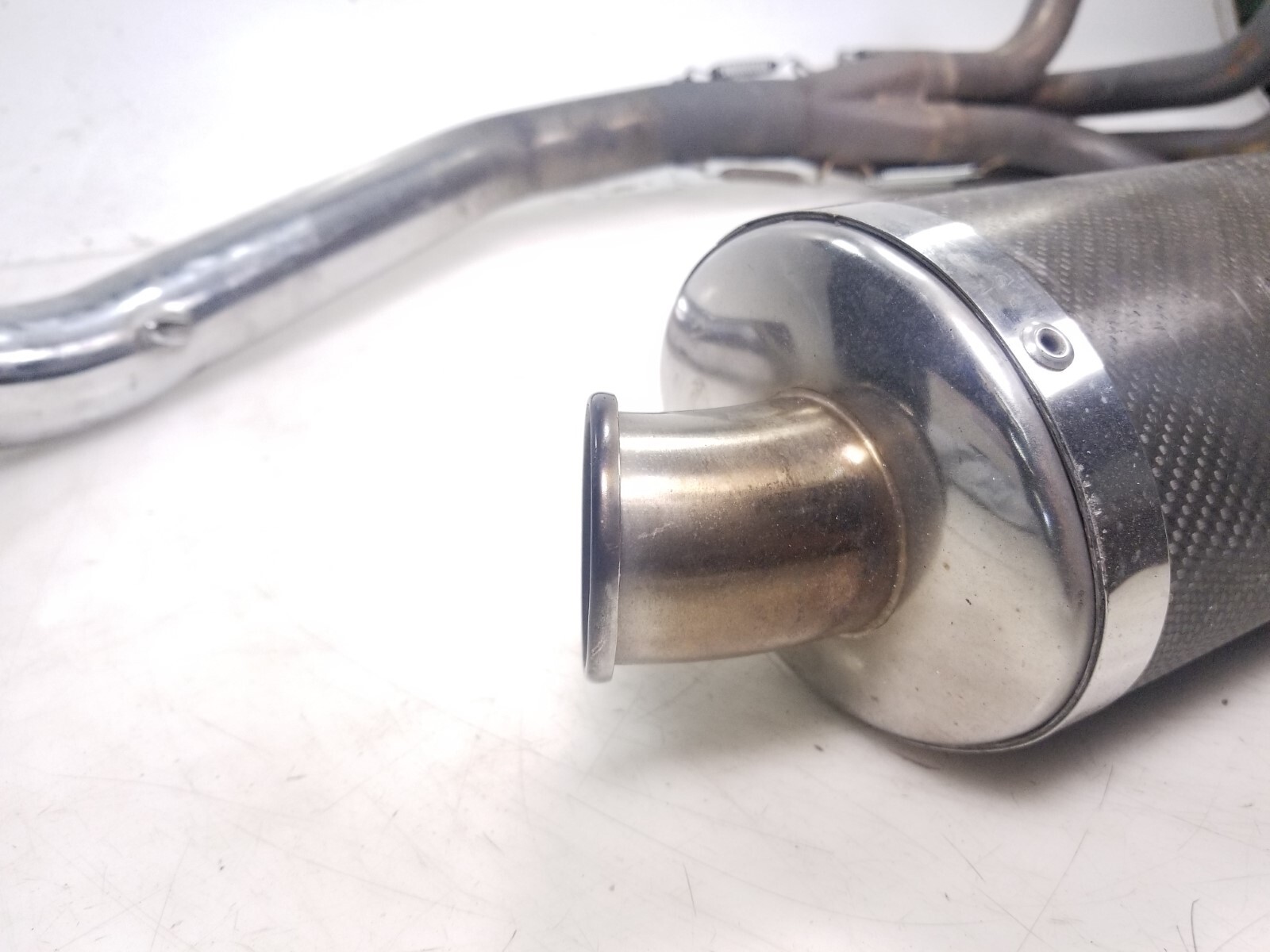 1999 99 Kawasaki ZX-9 ZX900 R AKRAPOVIC Exhaust Header Muffler