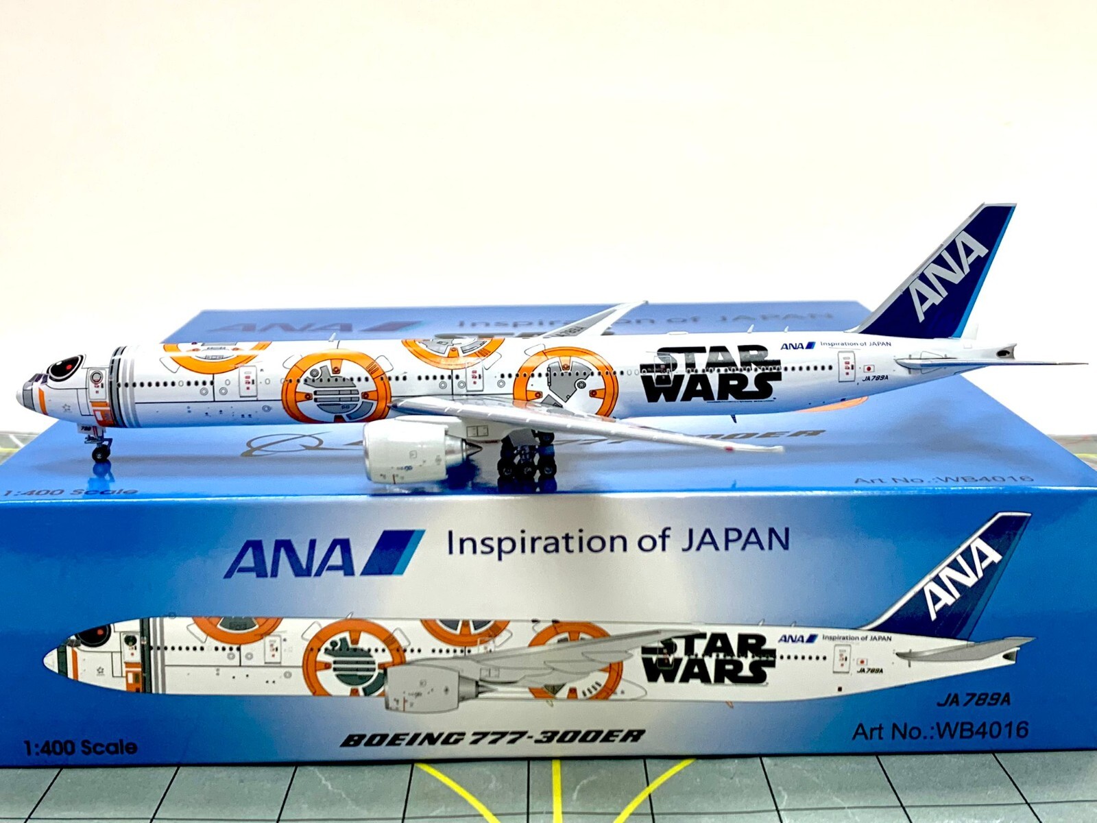 ANA 全日空 777-300ER JA795A ph 1:400 ANA All Nippon Airways Boeing