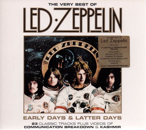 LED ZEPPELIN ~ Ten Years Gone ~Empty CD Box With Chicago Nov. 13