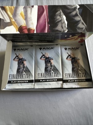Magic the Gathering FINAL FANTASY PLAY BOOSTER BOX Factory Sealed