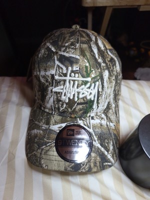 Stussy Basic X New Era 9Twenty Basic Strapback, Real Tree Edge | eBay