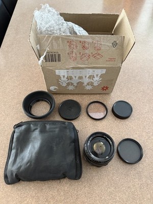 EXC+ RARE Canon Super-Canomatic R 100mm f2 Portrait Lens, Case, FL